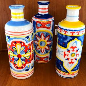 Vaso in ceramica colorata